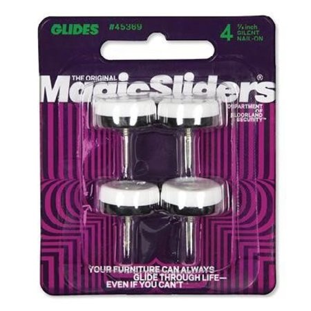 MAGIC SLIDERS L P 4Pk 7/8" Nail On Glide 45369